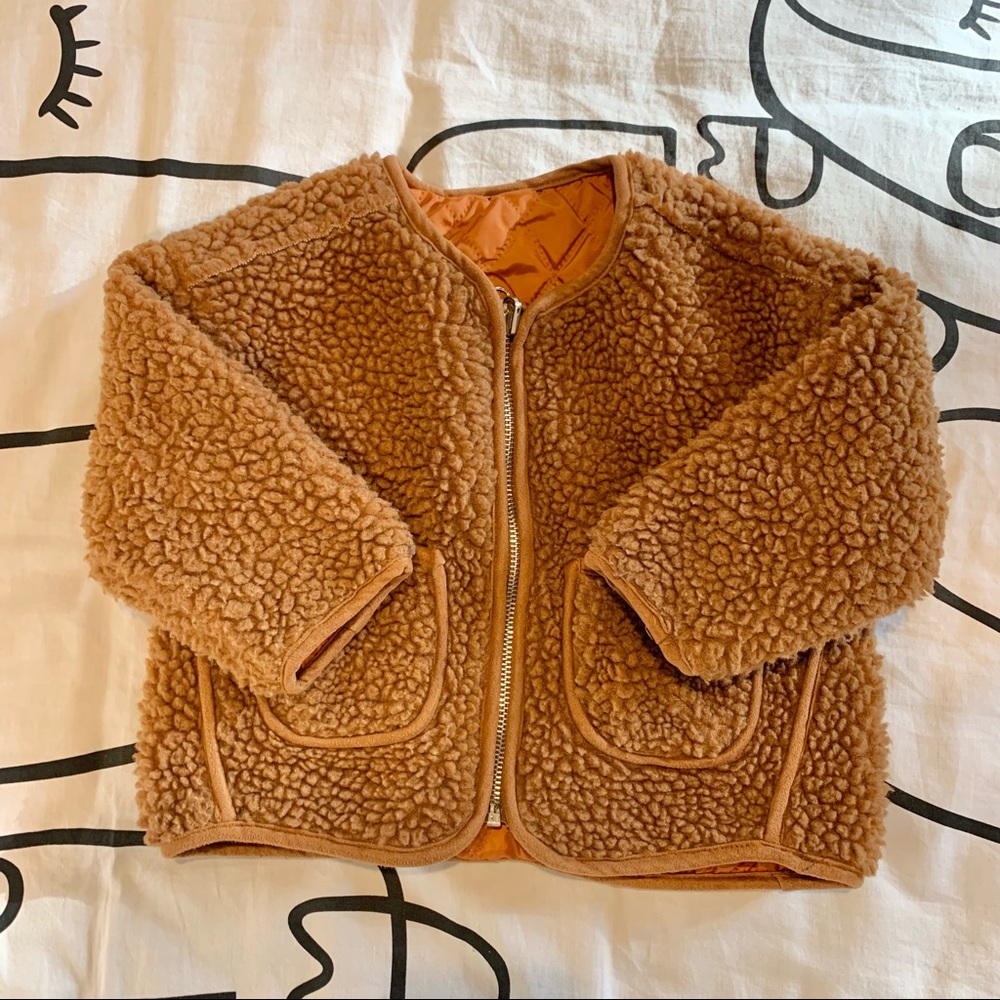 Kids Teddy Coat - Picture 1 of 13